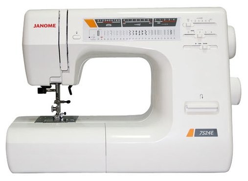 Janome 7524E (жесткий чехол)