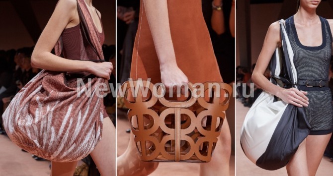 пляжные летние сумки 2020 от бренда Hermès