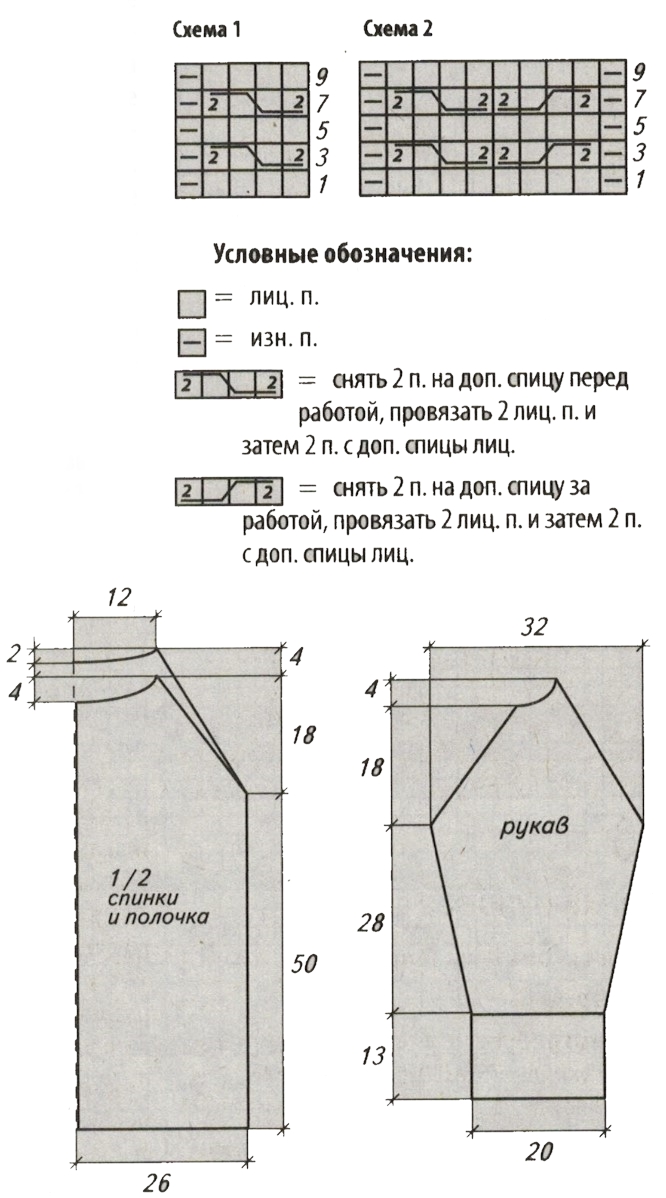 Кардиган 56 размера спицами схема описание вязания
