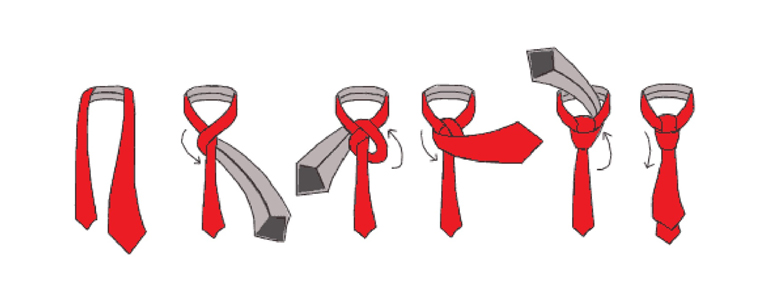 Как завязать галстук на резинке детский пошагово фото простой способ для начинающих