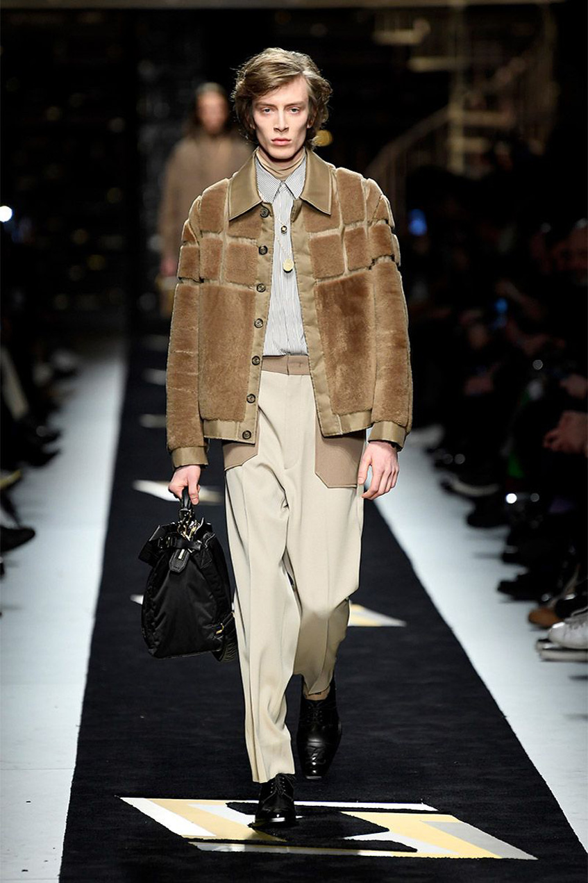 куртка из меха Fendi 2019